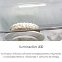 Haier 3D 60 Series 5 HTW5618DNPT - Frigorífico Combi, WIFI, Botellero, Cajones Direct Access, Direct Flow, 360L, MyZone Pro, HumidityZone, Total No Frost, An 59,5cm, Motor Inverter, LuzLED, Negro - 10