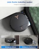 ECOVACS DEEBOT X9 PRO Omni Saugroboter mit Wischfunktion, 16.600 Pa, OZMO Roller, ZeroTangle 3.0,TruEdge 2.0, Heißwasser-Moppwäsche, Heißlufttrocknung, All-in-One Omni Station, YIKO-GPT - 5