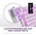 NZXT Function 2-2024 Optische Vollformat Gamingtastatur | RGB beleuchtet | 8K-Abfragerate | Lineare Opt. Switches | Einstellbare Auslösung | Hot-Swap | Gaming Keyboard| Weiß - DE (QWERTZ) - 9