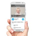 Motorola Baby MBP667 Connect - Wi-Fi monitor video con schermo LCD a colori da 2.8", modo eco e rileva rumori, movimento e temperatura, Bianco, 1 Unità (Confezione da 1) - 6