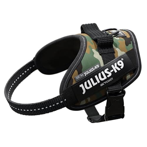 Julius-K9 , IDC Power Harness, Size XS/Mini-Mini, 40—53 cm/22 mm, Camouflage Color