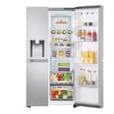 LG GSLE91MBAC Frigorifero Americano Side-by-Side, Classe C, Frigorifero No Frost, 628L, Wi-Fi, Tecnologia Door&Linear Cooling, Fresh Converter, Dispenser Senza Allaccio, UVnano, Metal Sorbet - 18