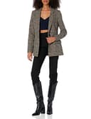 The Drop Blazer da Donna, Blake, Lungo, Plaid, S - 3