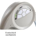 Ingenuity, Soothe 'n Delight Altalena portatile compatta a 6 velocità con musica e barra portagiochi, pieghevole per un facile viaggio, Cozy Kingdom, da 0 a 9 mesi di età - 3