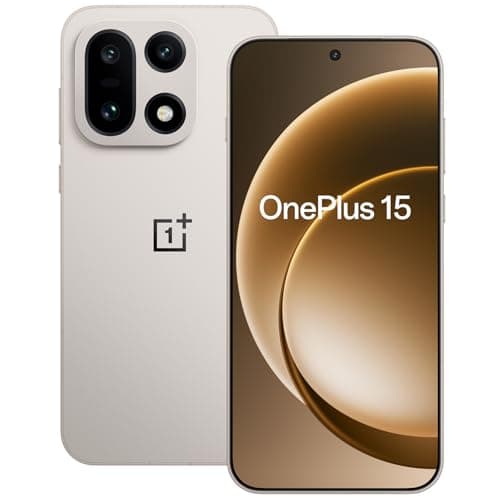 OnePlus 15 Smartphone with Tri-Chip AI, Snapdragon 8 Elite Gen5, 6.78 Inch 165Hz Display, 7300 mAh Battery, Triple 50MP Camera, 16GB RAM + 512GB Memory, Sandstorm