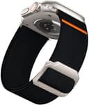 Epova Compatible with Apple Watch Ultra/Ultra 2/Ultra 3 Strap 49mm 45mm 44mm 42mm 46mm, 28mm Ultra Wide Adjustable Nylon Sport Replacement Straps for iWatch SE Series 11 10 9 8 7 6 5 4 3 2 1, Black - 1