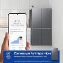 Samsung Frigorífico Americano 649L Plateado - RF59C70TES9 - 2