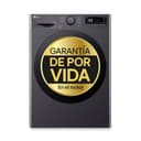 LG F4DR6009AGM - Lavadora Secadora Inteligente, 9/6kg, AI Direct Drive, 1400rpm, Carga Frontal, TurboWash 360º, Vapor Steam, Serie 600, Inox Grafito - 1