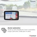 TomTom Navigatore per Auto GO Advanced (6", Info traffico e Avvisi autovelox, mappe mondo, Aggiornamenti Wi-Fi, Indicatore corsia in movimento, Segnali visivi, Supporto reversibile integrato) - 4