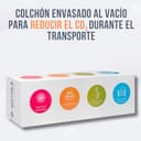 GOYSILA Colchón Minicuna Chicco Next2me Colecho Antiasfixia Transpirable Hipoalergénico Antiácaros Compatible Cuna Kinderkraft Bebes Next To Me Jane Calidoo Transpirable Certificado Oeko-Tex 50x83 - 6