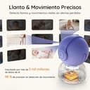 BOIFUN 2026 Cámara Vigilancia Bebé 2K (3MP) con WiFi y App Móvil, Visión Nocturna sin Luz, Vigilabebés con Pantalla de 5”, Cámara 360°, Detección de Movimiento y Llanto, Audio Bidireccional, Zoom 4X - 4