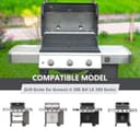 GLARETEX 66095 Cast Iron Cooking Grates, Grill Grates Replacement Parts for Weber Genesis II and II LX 300 Series, Genesis ii E-310 ii E-315 ii E-330 ii E-335 ii S-310 ii S-335 ii SE-335 ii SE-310 - 5