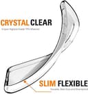 Pack 3x Cover in Gel TPU Trasparente per OPPO REALME GT NEO6 SE 5G - REALME GT NEO6 5G - REALME GT 6T 5G - REALME GT 6 5G, Ultra sottile 0,33 mm, Morbido Flessibile, Custodia Silicone - 3