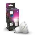 Philips Hue White & Color Ambiance GU10 LED Spot 1er Pack (350 lm), dimmbare LED Lampe für das Hue Lichtsystem mit 16 Mio. Farben, smarte Lichtsteuerung über Sprache und App - 1