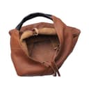 FrasiBags Bolso de hombro de piel auténtica Made in Italy, bolso de mujer de hombro, bolso de hombro, bolsa de piel grande, cuero, 46x62x12 - 7