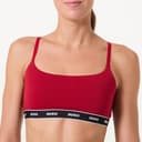 Hugo Bralette da Donna, Rosso Aperto, XS - 2