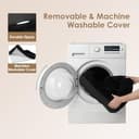 EHEYCIGA Cama Ortopedica y Viscoelastica para Perro Extra Grande 106x76x18.5 cm, Memory Foam Sofa para Perros Lavable, Cama Gato Suave, Negro - 6