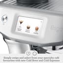 Sage - The Barista Touch Impress - Bean to Cup Coffee Machine, Grinder and Milk Frother, Cappuccino, Latte, Espresso Maker, 8 Presets, Milk Jug, 1700 W and Cold Brew Function, Brushed Stainless Steel - 8