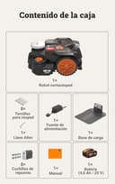 Worx Landroid Vision Cloud WR306E 2WD Robot Cortacésped, Sin Cable Perimetral, hasta 500 m², Evitación de Obstáculos con IA, Navegación VSLAM + RTK Cloud, Mapeo Automático, Control por App - 9