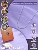 Dochais Collana Argento 925 Donna Ragazze 1mm/2mm Catenina Argento 925 Donna Sottile 41/46/51/56 cm Collane Minimaliste Regali Gioielli - 7