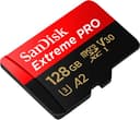 SanDisk 128GB Extreme PRO microSDXC card + SD adapter + RescuePro Deluxe, up to 200 MB/s, with A2 App Performance, for smartphones, action cameras or drones UHS-I Class 10 U3 V30 - 2
