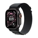Apple Watch Ultra 3 GPS + Cellular 49 mm Premium Smartwatch für Lauftraining und Kombinationssport mit robustem Titangehäuse in Schwarz und Alpine Loop in Schwarz (Medium) - 1