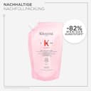 Kérastase Genesis Bain Hydra-Fortifiant Nachfüllset, Kräftigendes Shampoo bei Haarverlust durch Haarbruch, Enthält: Genesis Bain Hydra-Fortifiant 500 ml im Pumpspender sowie 500-ml-Nachfüllpackung - 6