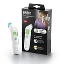 Braun Sensian Swipe 5 Termometro frontale, Tecnologia TempleSwipe, Display digitale con codifica a colori, Adatto a neonati e bambini, Risultati in 3 secondi, Marchio #1 tra i dottori 1, BST200 - 1
