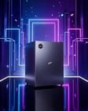 Upstreman 71L Frigorífico Sin Congelador, 1-10°C 7-niveles Regulación de Temperatura, LED-Beleuchtung, 40 dB Silencioso, Energéticamente Eficiente para Dormitorio, Oficina, Cocina, CR71-Gris Oscuro - 9