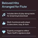 Taylor Swift - Selections from Midnights &: The Tortured Poets Department Flute Play-Along Book with Online Audio - 4