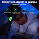 Viproud Fieberthermometer für Babys Kinder Erwachsene, Kontaktloses Stirnthermometer, Digitales Infrarot Thermometer mit sofortigen genauen Messwerten, Fieberalarm, LCD-Anzeige und 35 Speicherabruf - 6