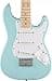 Fender FSR Squier Electric Mini Stratocaster Electric Guitar Pack, Daphne Blue, Ideal For Guitar Beginners. Includes Amp, Cable, Strap, Picks and Clip-On Tuner. - 2