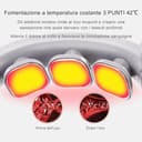 Massaggiatore Cervicale Collo, Massaggiatore Elettrico Per Collo, Fisioterapia Elettromagnetica Profonda, Allevia il Dolore, 4 Modalità e 15 Livelli, Adatto a tutti i luoghi - 5