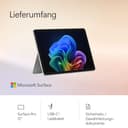 Microsoft Surface Pro | Copilot+ PC | 12” LCD Touchscreen | Snapdragon® X Plus | 16GB RAM | 512GB Speicher | Neuestes Modell | Platin - 6