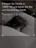 nooie Babyphone Kamera, Babyphone mit Kamera und SD Karte, WLAN Kamera Indoor mit APP und 2K HD Nachtsicht Gegensprechfunktion Kompatibel mit Alexa und 2.4Ghz WiFi, Bewegungs Geräuscherkennung - 6