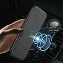 Kepuch Silklike Hülle für Realme GT Neo 6, GT Neo6 SE, GT 6, GT 6T - Hüllen Case Eingebaute Metallplatte für Realme GT Neo 6, GT Neo6 SE, GT 6, GT 6T - Schwarz - 2