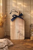 Tagliere monogramma data e nomi personalizzati in legno di acacia – Creazione artigianale francese - 3