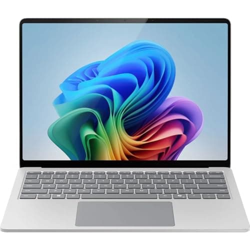 Microsoft Surface Laptop 15” Touchscreen Copilot+ PC – Snapdragon X Elite (12-Core), 16GB RAM, 256GB SSD, Wi-Fi 7, 22-Hour Battery Life, Windows 11, Platinum (2024 Model)