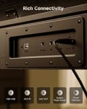 Donner OURA S100 88 Key Weighted Keyboard Piano with 3 Demo Songs, 15 Tones, Bluetooth Audio/MIDI, Home Digital Piano for Beginner, Advanced, Black - 8