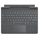 MoKo Tastiera Bluetooth Italiana con Touchpad per Microsoft Surface Pro 11/ Pro 10/ Pro 9/ Pro 8/ Pro X da 13", Layout QWERTY Tastiera Sottile di Type Cover con Portapenna (senza Ricarica), Grigio - 1