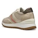 Geox D Desya A, Zapatillas Mujer, Lt Taupe Lt Gold, 38 EU - 7