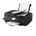 Canon PIXMA TR7650 Multifunktionsdrucker DIN A4 - Farbtintenstrahldrucker schwarz 4 in 1 (Scanner, Kopierer, kabelloser Drucker, Fax, Cloud Link, ADF, WLAN, LCD, 4800 x 1200 DPI, AirPrint & Mopria) - 3