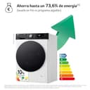 LG F4DR7510AGW - Lavadora Secadora Inteligente, 10/6kg, AI Direct Drive, 1400rpm, Carga Frontal, TurboWash 360º, Wifi, Vapor Steam, Serie 750, Blanco - 5