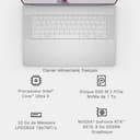 Dell XPS 16 9640 Laptop 16,3 Zoll OLED UHD+ Touchscreen, Edition Intel Evo – Prozessor Intel Core Ultra 9, Grafik NVIDIA GeForce RTX 4070, RAM 32 GB, SSD 1 TB, Windows 11 Home, französische Tastatur - 6