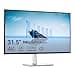 Dell 32 Plus Monitor - S3225QS, 4K UHD (3840x2160), 120Hz, VA, 4ms, AMD FreeSync Premium, 95% DCI-P3, HDR10, Height Adjust, Built-in Speakers, DisplayPort, 2 HDMI, 3 Year Warranty - 1