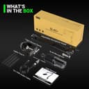 FDUCE SL40+ Microfono dinamico, kit microfono USB/XLR per podcasting, giochi e streaming, uscita cuffie integrata, pulsante mute, pulsante guadagno - 7