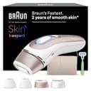 Braun Luz Pulsada Skin i·expert Smart IPL, Alternativa a Depiladora Laser Con Inteligencia Artificial, Eliminación Del Vello En Casa, Neceser, Maquinilla Venus, 4 Cabezales Para Cara y Cuerpo, PL7387 - 1