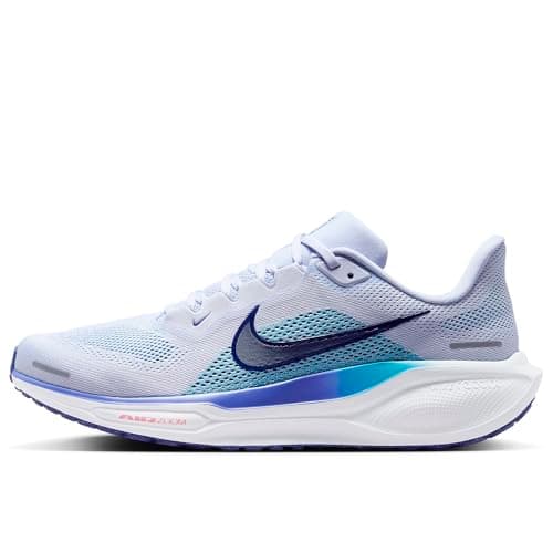 Nike Tenis Pegasus 41 para Hombre, Ghost Blue Void Football Grey Deep Night, 42 EU