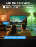 Lepro AI Smart Bulb E27, 4 Packs 1520LM Colour Changing Light Bulb, 12W(100W) WiFi Bulbs, Schedule & Timer, Work with Alexa & Google Assistant, Personalized AI Lighting Designer - 4