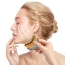 Funalix Cepillo Facial de Cepillado en Seco, Cepillo Facial de Contorno Linfático, Lymphatic Contour Face Brush, Diseño Ergonómico que se Adapta a la Piel para Rostro, Mentón y Mandíbula - 1